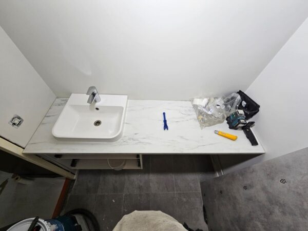 WC-tilan remontti 1